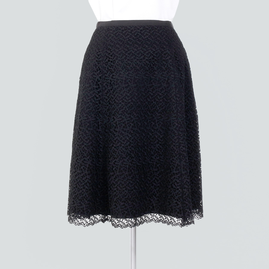 フォクシーニューヨーク collection 39868 スカート 38 ブラック Skirt レース