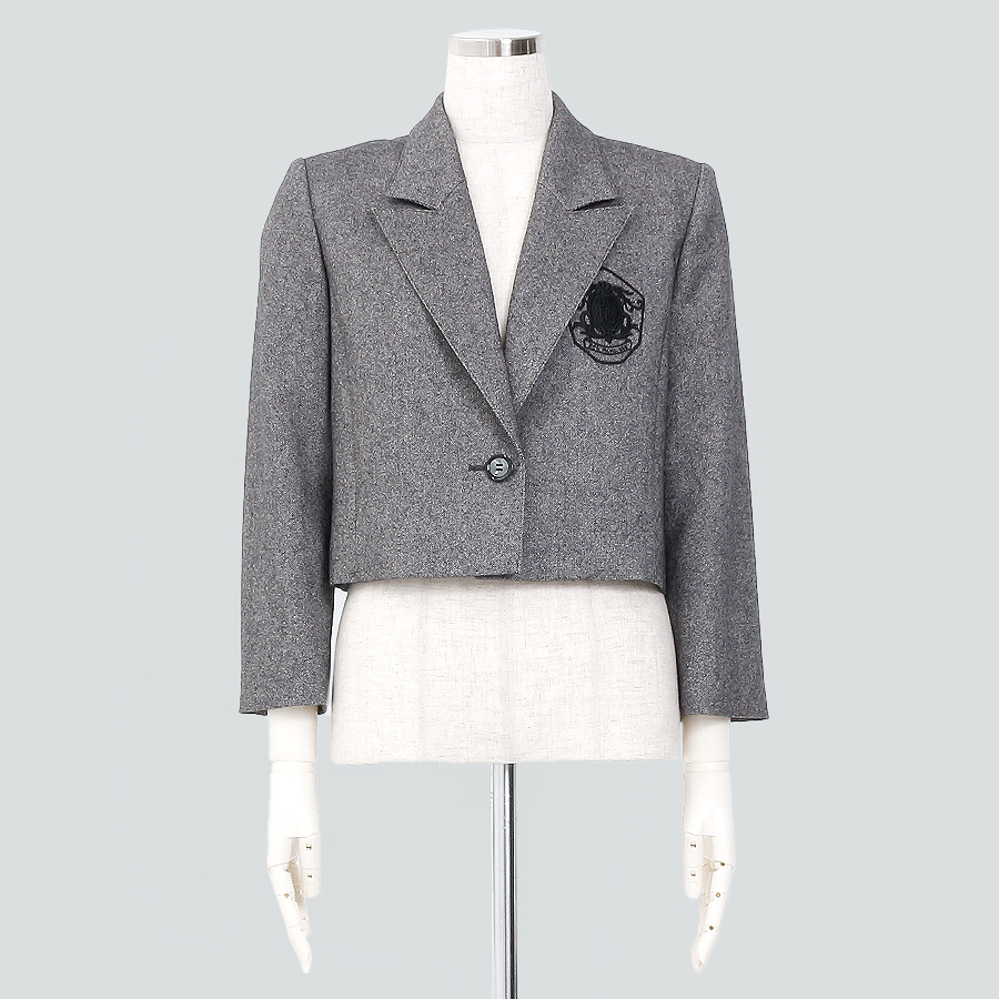 フォクシーニューヨーク collection SCHOOL GIRL JACKET スクールガール 43815 38 グレー